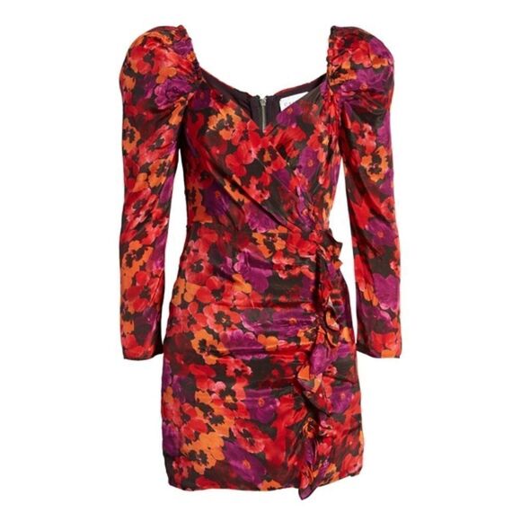 Saylor Alouette Print Long Sleeve Minidress - Picture 5 of 7